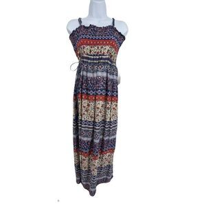Motherhood Maternity Maxi Dress Boho Romantic